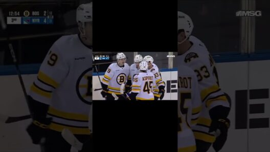 Michael eyssimont takes the puck hits a backhand shorty 🟡⚫️🐻#bostonbruins#nhl#shorty#preaseason
