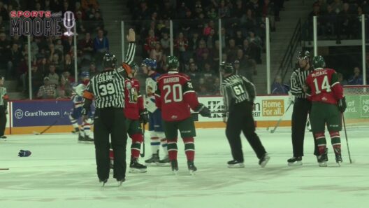 Jared McIsaac with Hit of Night on Pelletier