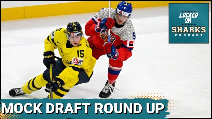 MOCK DRAFT ROUND UP: San Jose Sharks Debating Chase Reid vs Ivar Stenberg in MOCK Draft BATTLE