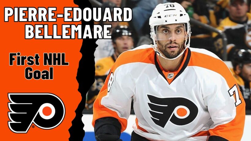 Pierre-Edouard Bellemare #78 (Philadelphia Flyers) first NHL goal Oct 22, 2014 (Classic NHL)
