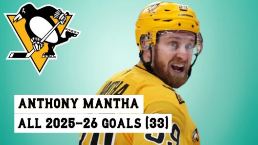 Anthony Mantha (#39) All 33 Goals of the 2025-26 NHL Season