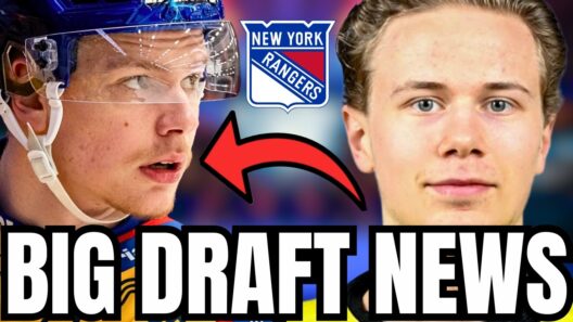 BIG 2026 NHL DRAFT NEWS for the New York Rangers…