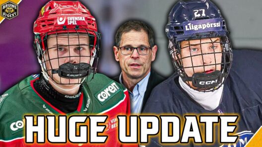 Multiple Last-Minute Bruins Draft News, Rumours, Reports...