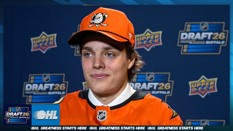 2026 NHL Draft Media Availability: Nikita Klepov – Anaheim Ducks