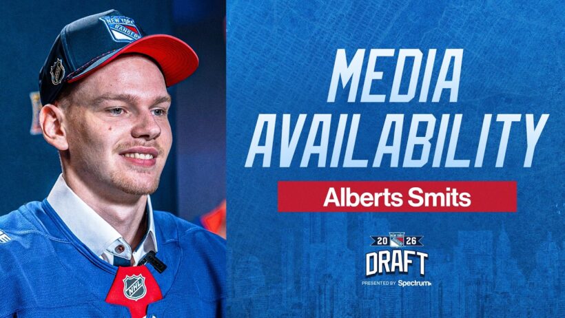 2026 NHL Draft: Alberts Smits Media Availability | June 26, 2026