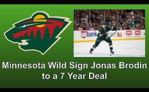 Jonas Brodin Signs 7 Year Contract with the Minnesota Wild
