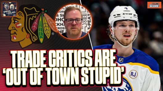Jay Zawaski: Critics of Blackhawks' trade for Bowen Byram are 'out-of-town stupid'