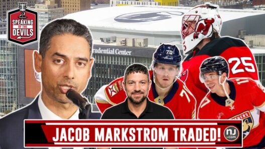 New Jersey Devils Trade Jacob Markstrom LIVE!