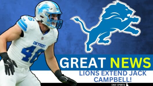 GREAT Lions News: Jack Campbell EXTENDED To A Long-Term Contract