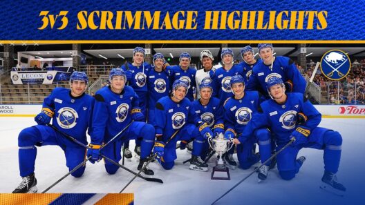 Adam Kleber Scores Three Goals In 3v3 Development Camp Scrimmage | Full Highlights | Buffalo Sabres