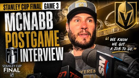 Brayden McNabb Talks Playing 30 Minutes With Stitches & 2 Assists in Game 3 of Stanley Cup Finals