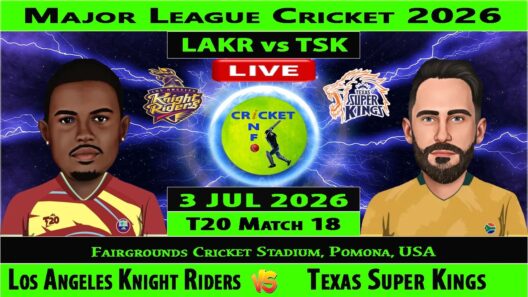 Los Angeles Knight Riders vs Texas Super Kings | LAKR vs TSK | 18th T20 of Major League Cricket 2026