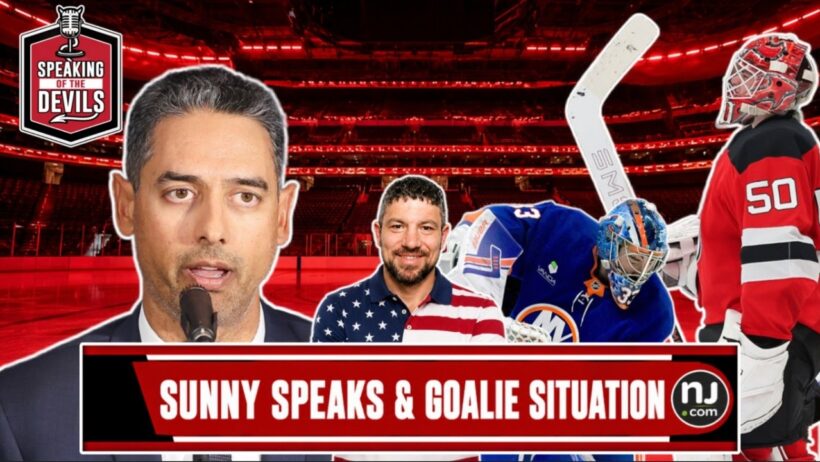 NJ Devils GM Sunny Mehta Speaks & Goalie Situation LIVE!