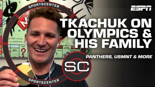 Matthew Tkachuk talks teaming up with Brady Tkachuk + Keith Tkachuk's HOF induction | SportsCenter