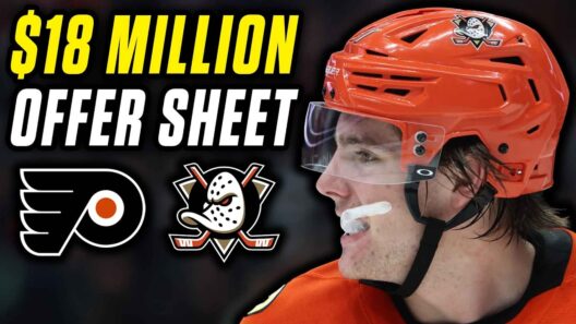 Flyers Offer Sheet Ducks Leo Carlsson for 5 years, $18M AAV