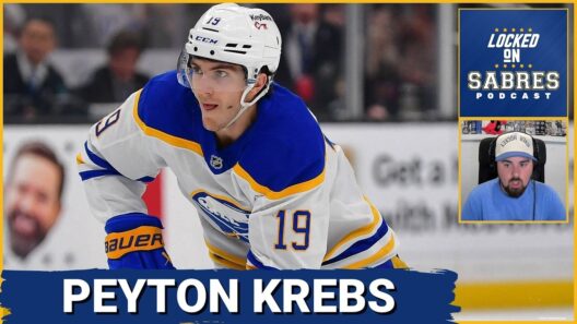 Peyton Krebs' future is CLOUDED with the Buffalo Sabres as he files for arbitration