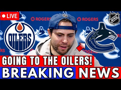 🚨 LAST MINUTE! Jake DeBrusk HEADING TO THE OILERS in a blockbuster trade?! CANUCKS NEWS