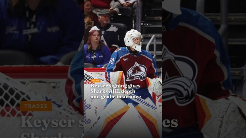 Sharks sign Kyle Keyser — Why his 2.09 AHL GAA matters