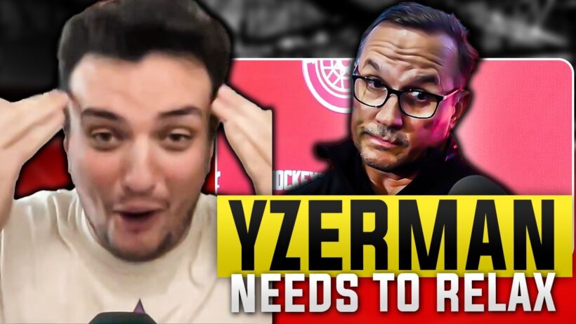 Detroit Red Wings Beat Reporter CRASHES OUT On Steve Yzerman!