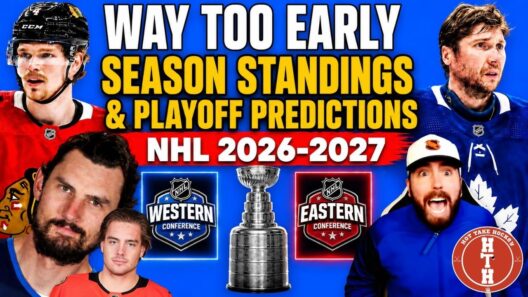 WAY TOO EARLY NHL 2026-27 Standings & Stanley Cup Playoff Predictions 👀