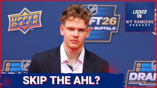 ALERT: Alberts Smits to make Rangers Opening Night roster? Maybe! Chris Drury meets with media!