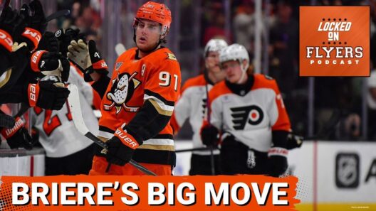BIG MOVES from the Philadelphia Flyers; Danny Briere signs Ducks’ Leo Carlsson to HUGE offer sheet.
