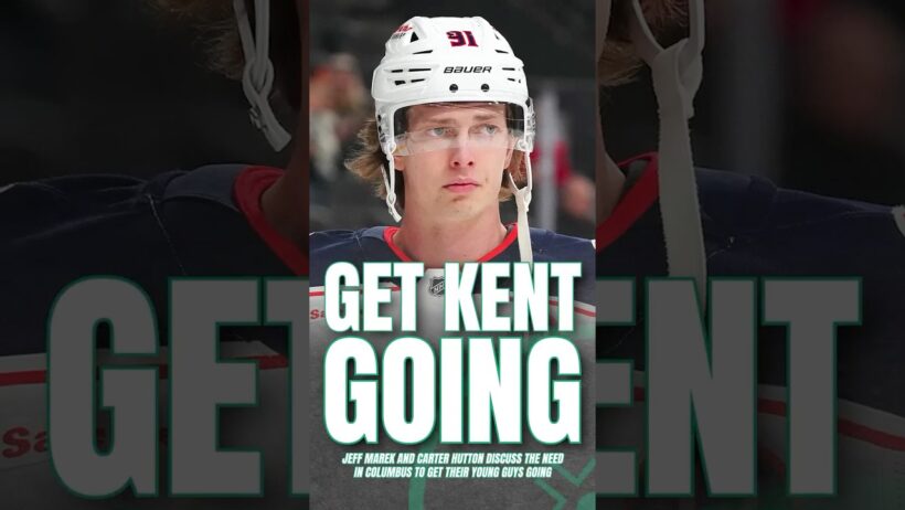 The Blue Jackets Need to Get Kent Johnson Going #cbj