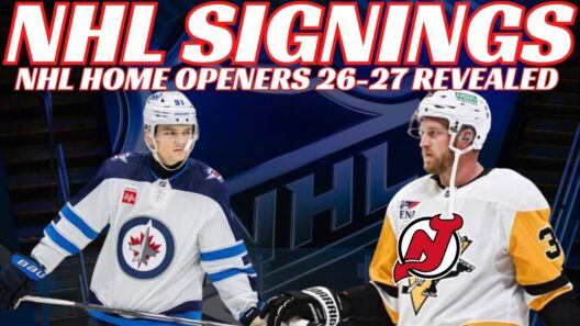 NHL Signings - Devils Sign Mantha, Jets Sign Perfetti, Prospect Signings, NHL Home Openers 26-27