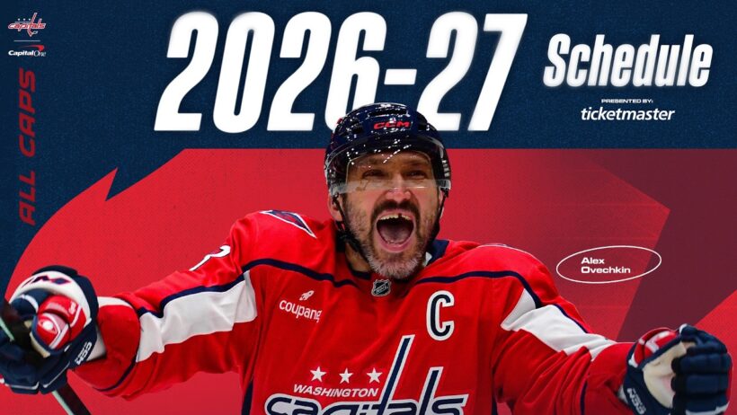 Washington Capitals 2026-27 Schedule Release