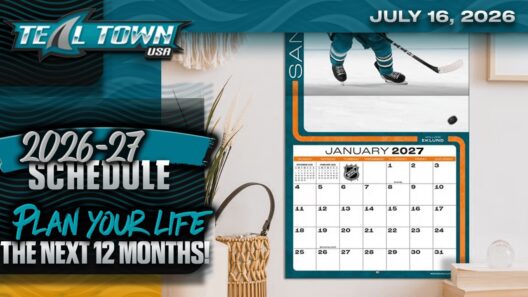 2026-27 NHL & Sharks Schedule Breakdown - 7/16/2026 - Teal Town USA Live