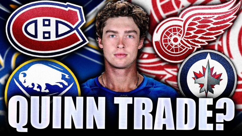 HUGE SABRES TRADE UPDATE W/ JACK QUINN: DETROIT RED WINGS? MONTREAL CANADIENS? WINNIPEG JETS?