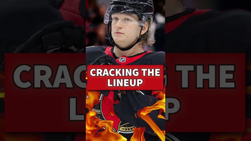 Will Carter Yakemchuk be in Ottawa's opening night lineup? 🤔 #GoSensGo #CarterYakemchuk #Sens #NHL