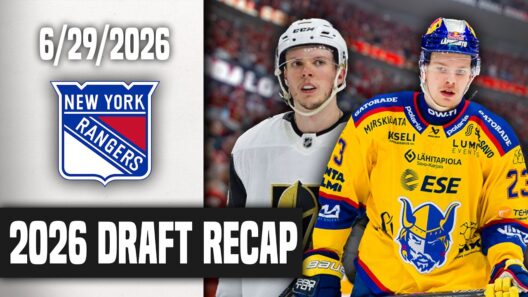 The New York Rangers Draft Alberts Smits & Acquire Pavel Dorofeyev! My Thoughts & Opinions!