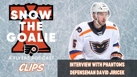 Interview With Phantoms Defenseman David Jiricek | Snow The Goalie Clips