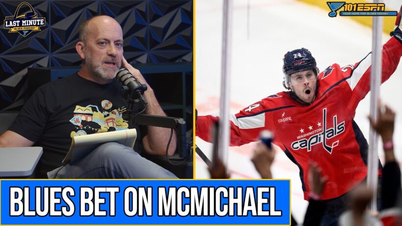 Can Connor McMichael Solve the Blues’ Secondary-Scoring Problem? | Last Minute Blues Podcast