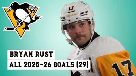 Bryan Rust (#17) All 29 Goals of the 2025-26 NHL Season