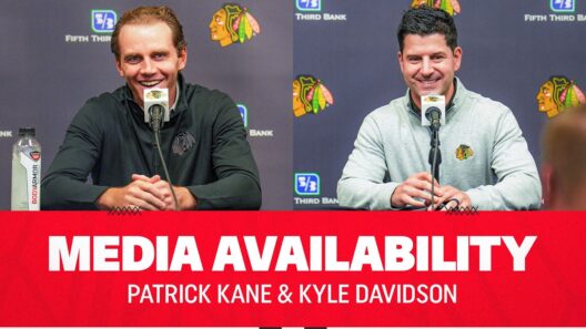 PATRICK KANE first media availability after signing 2026 🎙️👏 | Chicago Blackhawks