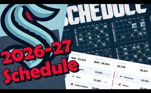 Seattle Kraken 2026 27 schedule could offer a hot start