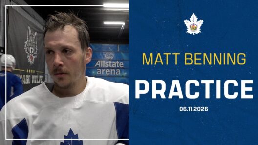 Matt Benning | Playoff Practice | June 11, 2026