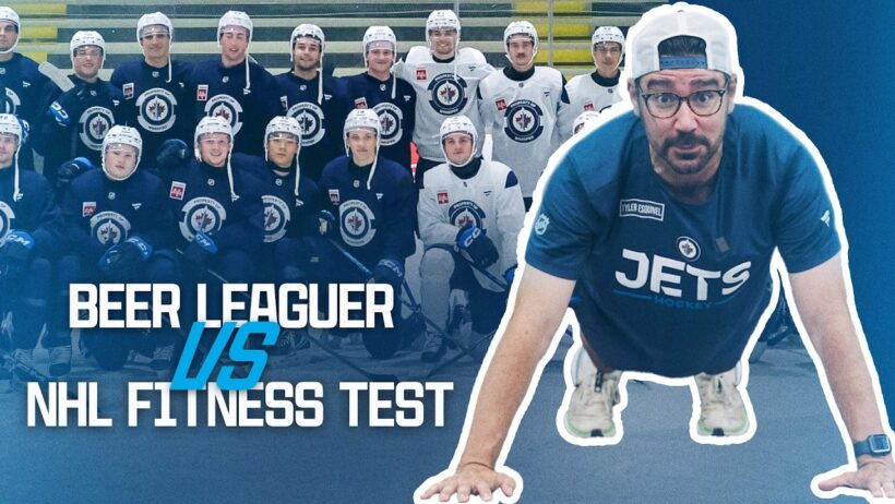 Can a beer leaguer survive an NHL fitness test?