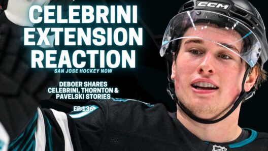 Macklin Celebrini SIGNS! | Peter DeBoer on Thornton, Pavelski & Celebrini's Olympics | EP 136