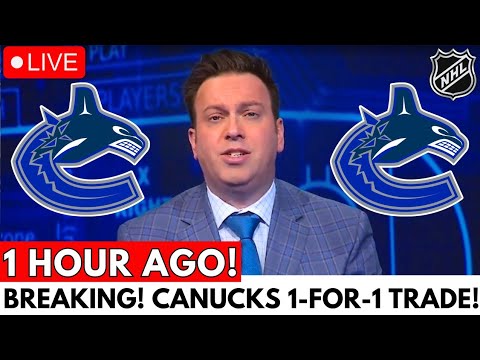 MASSIVE MOVE! CANUCKS MAKING A 1-FOR-1 TRADE WITH THE KRAKEN? SHANE WRIGHT INVOLVED! CANUCKS NEWS