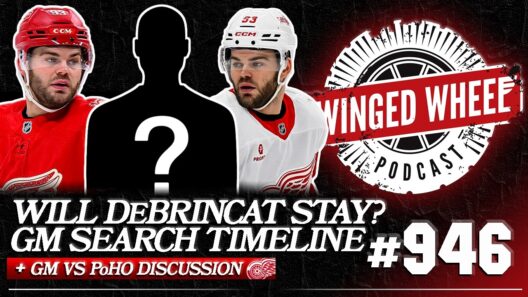 WILL DeBRINCAT STAY? & RED WINGS GM SEARCH TIMELINE - Winged Wheel Podcast - Aug. 2nd, 2026