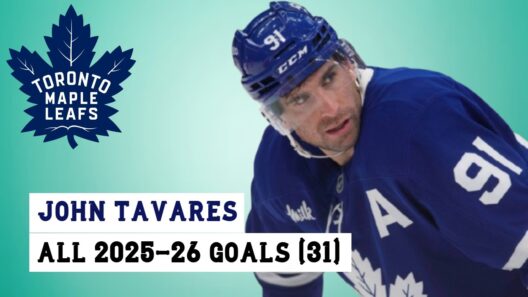 John Tavares (#91) All 31 Goals of the 2025-26 NHL Season