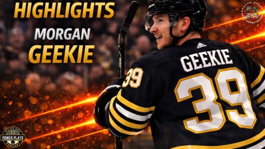 Morgan Geekie 2025-26 Boston Bruins Season Highlights & Plays