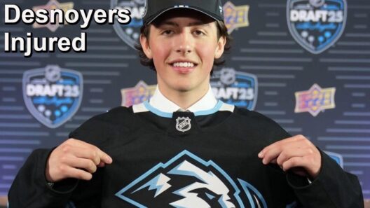 Desnoyers Injured, Wings Upset with Larkin Request, Blues Interested in Nikishin