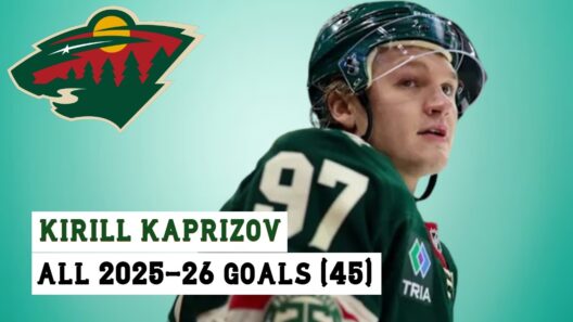 Kirill Kaprizov (#97) All 45 Goals of the 2025-26 NHL Season