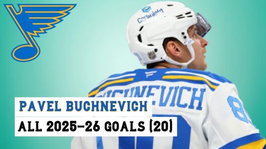 Pavel Buchnevich (#89) All 20 Goals of the 2025-26 NHL Season