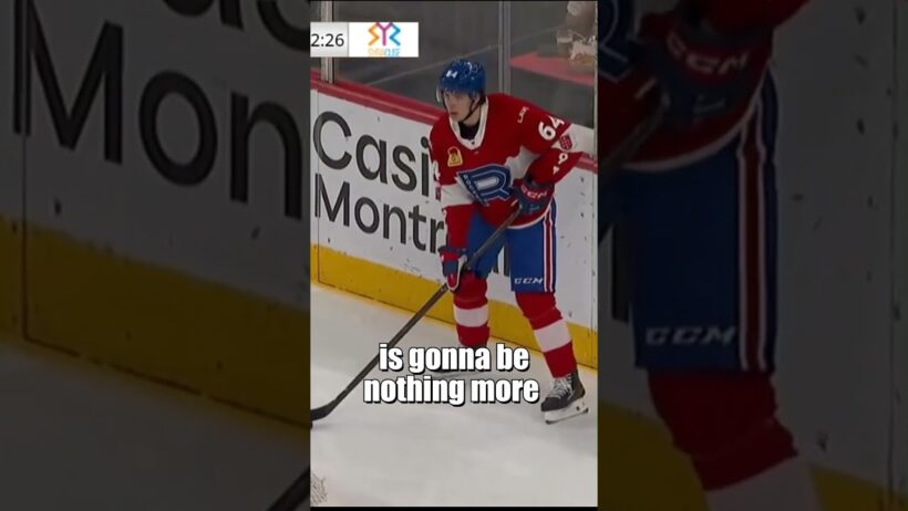 How much longer can the Montreal Canadiens afford to be patient with David Reinbacher? #nhl #habs