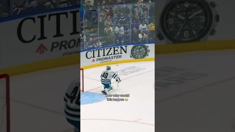 Mitch Marner Breaks Stick In Shootout Off Of Simple Shot